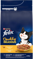 FELIX Doubly Delicious csirke&pulyka&cékla száraz macskaeledel 1, 4kg
