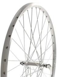 Malvestiti Velogo-Malvestiti 26-os (559 mm) MTB első kerék, ipari csapágyas, gyorszáras tengellyel, ezüst színű