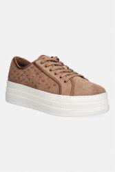 Giorgio Armani sportcipő női velúr - barna Női 36 - answear - 66 990 Ft