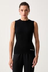Armani Exchange top női viszkózzal - fekete XS