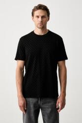 Giorgio Armani férfi pamut póló - fekete S - answear - 28 990 Ft