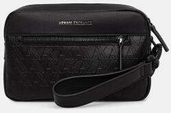 Armani Exchange férfi műbőr tasak - fekete Univerzális méret - answear - 37 990 Ft