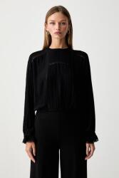 TWINSET női viszkóz blúz - fekete 34