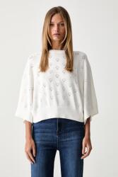 TWINSET pulóver női kasmírral - bézs S - answear - 66 990 Ft