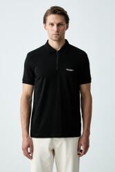 Giorgio Armani férfi póló pamut elasztánnal - fekete XXL - answear - 30 990 Ft