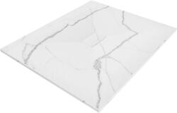 Mexen Hugo, téglalap alakú zuhanytálca, SMC, 120x100cm, kőutánzat - fehér, 42151012 (42151012)