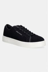 Giorgio Armani sportcipő férfi velúr - sötétkék Férfi 43 - answear - 66 990 Ft