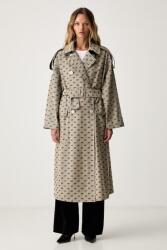Giorgio Armani trench női pamuttal - bézs S