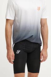 Compressport rövidnadrág futáshoz Run Under Control - fekete S