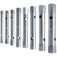 Extol Premium csőkulcs klt. , 10db (8 csőkulcs+2 hajtóvas), CrV. , 6-22mm (6×7; 8×9; 10×11; 12×13; 14×15; 16×17; 18×19; 20×22) (8816370)