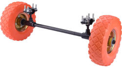 Extol Premium gumikerék 2 db, tengellyel a 402600, 8891590 és 8891941akkus talicskához (8891590W)