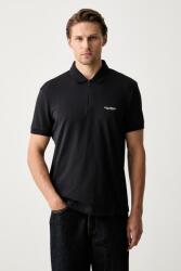 Giorgio Armani férfi póló pamut elasztánnal - sötétkék L - answear - 30 990 Ft