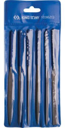 KingTony 6 részes tűreszelő készlet 160 mm bliszterben1036ZQ (1036ZQ)