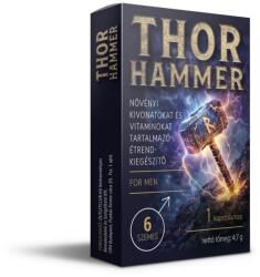 Debra Capsule Thor Hammer pentru vitalitate masculină, extracte vegetale, zinc și vitamine B, 6 bucăți (THOR000001)