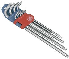 Extol torx kulcs készlet 9db, extra hosszú; T10-T50 (8819412)