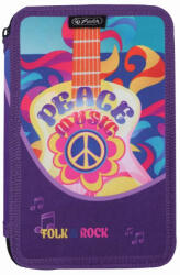 Herlitz Penar neechipat 3 fermoare peace (400211301) Penar
