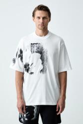 Giorgio Armani férfi pamut póló - fehér XL - answear - 28 990 Ft