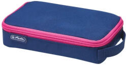 Herlitz Penar etui 2 Go bleumarin si roz (50033355) Penar