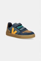 Veja Small V-10 gyerek velúr sportcipő - kék 31