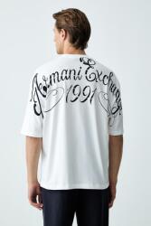Giorgio Armani férfi pamut póló - fehér XL - answear - 25 990 Ft