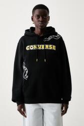 Converse kapucnis melegítőfelső pamuttal x Minions & Monsters - fekete XL