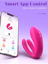  VibTrefoil 3motoros párvibrátor, app, akkus - diamondsexshop