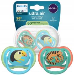 Philips Avent Ultra Air Suzetă ortodontică 6-18 luni - 2 bucăți