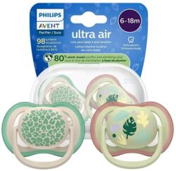 Philips Avent Ultra Air Suzetă 6-18 luni - 2 bucăți