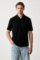 Giorgio Armani férfi pamut póló - fekete L - answear - 34 990 Ft