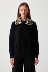 Twinset női kardigán viszkózzal - fekete XL