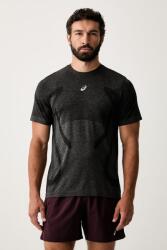 ASICS edzős felső férfi ROAD SEAMLESS SS TOP - fekete S