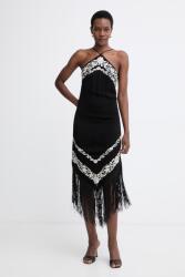 TWINSET ruha viszkózból - fekete 38