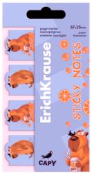 ErichKrause Notes adeziv Happy Capy 25x67mm, 80 file/set, ErichKrause (61590)