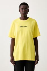 Converse t-shirt pamut x Minions & Monsters - sárga XS