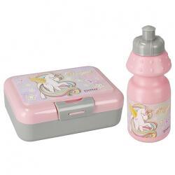 Starpak Unicorn uzsonnásdoboz és kulacs szett 350 ml (837254) (837254)