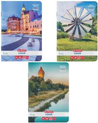 Herlitz Caiet A4, 80 file, Herlitz Romania, hartie 70 g/mp, FSC (9481020)