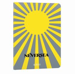 Herlitz Caiet A4, 80 file, Herlitz Neversea, hartie 70g/mp, FSC (9490430)