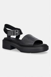 Calvin Klein szandál női CHUNKY SANDAL LTH MG - fekete Női 40
