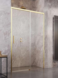 Radaway Idea Gold DWJ 120 J zuhanyajtó, átlátszó üveggel, arany profilszín, jobbos 387016-09-01R (38701609-01R)