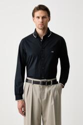 Giorgio Armani férfi pamut ing - sötétkék XXL - answear - 39 990 Ft