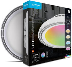 Modee Mennyezeti LED Lámpa+Fan 24W RGB+3CCT D450mm +rem. F1 (2100 lumen) ERP (ML-CLRGB-3CCT24W-F1W)