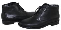 Waldlaufer Ghete barbati, negru, elegante, piele naturala, cu toc, Waldlaufer 319803-817-001-Henry-Negru (Marime: 44, 5) (319803-817-001-Henry-Negru-44,5)
