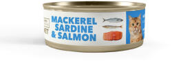 Amity Hypoallergen Mackerel-Salmon Macska Konzerv 95 g - lunala-pet
