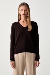 TWINSET pulóver női gyapjú - barna XS