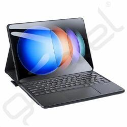 Dux Ducis tok álló, bőr hatású (FLIP, bluetooth billentyűzet, asztali tartó, QWERTY, angol nyelvű, ceruza tartó) FEKETE - extratelgsm - 24 999 Ft