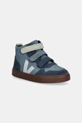 Veja Small V-10 Mid gyerek velúr sportcipő - kék 26