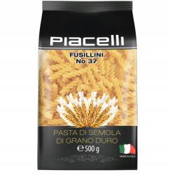 Piacelli Fusillini Durum Búzadara Tészta 500 g