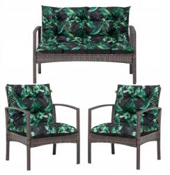 Blomster Kerti Rattan Bútor Párna Szett Szék Pad Vízálló (zestaw poduch na meble rattanowe)