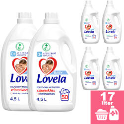  INGYENES SZÁLLÍTÁS - Lovela Baby színes ruhákhoz 2x4, 5L + Lovela Baby öblítő 4x2, 0L
