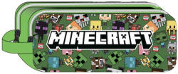 Minecraft Characters 2 rekeszes tolltartó 23 cm MSL706933 (MSL706933)